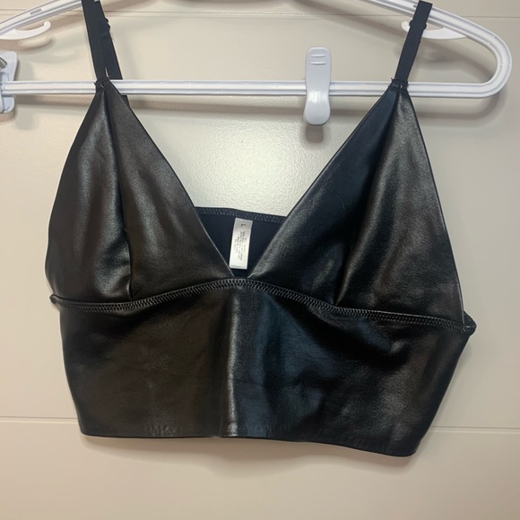 Leather Bralette - Picture 2 of 3
